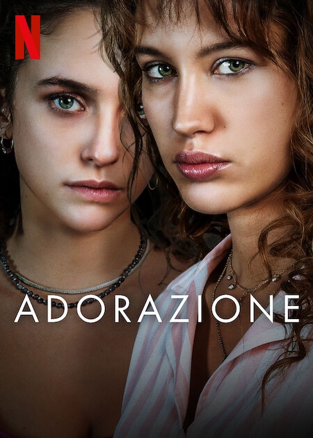 Il poster della serie tv Netflix Adorazione.