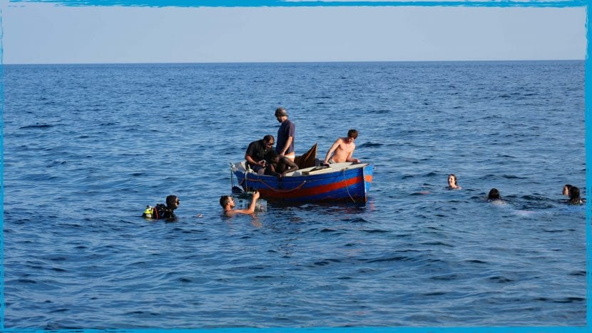 Il set del film I racconti del mare.