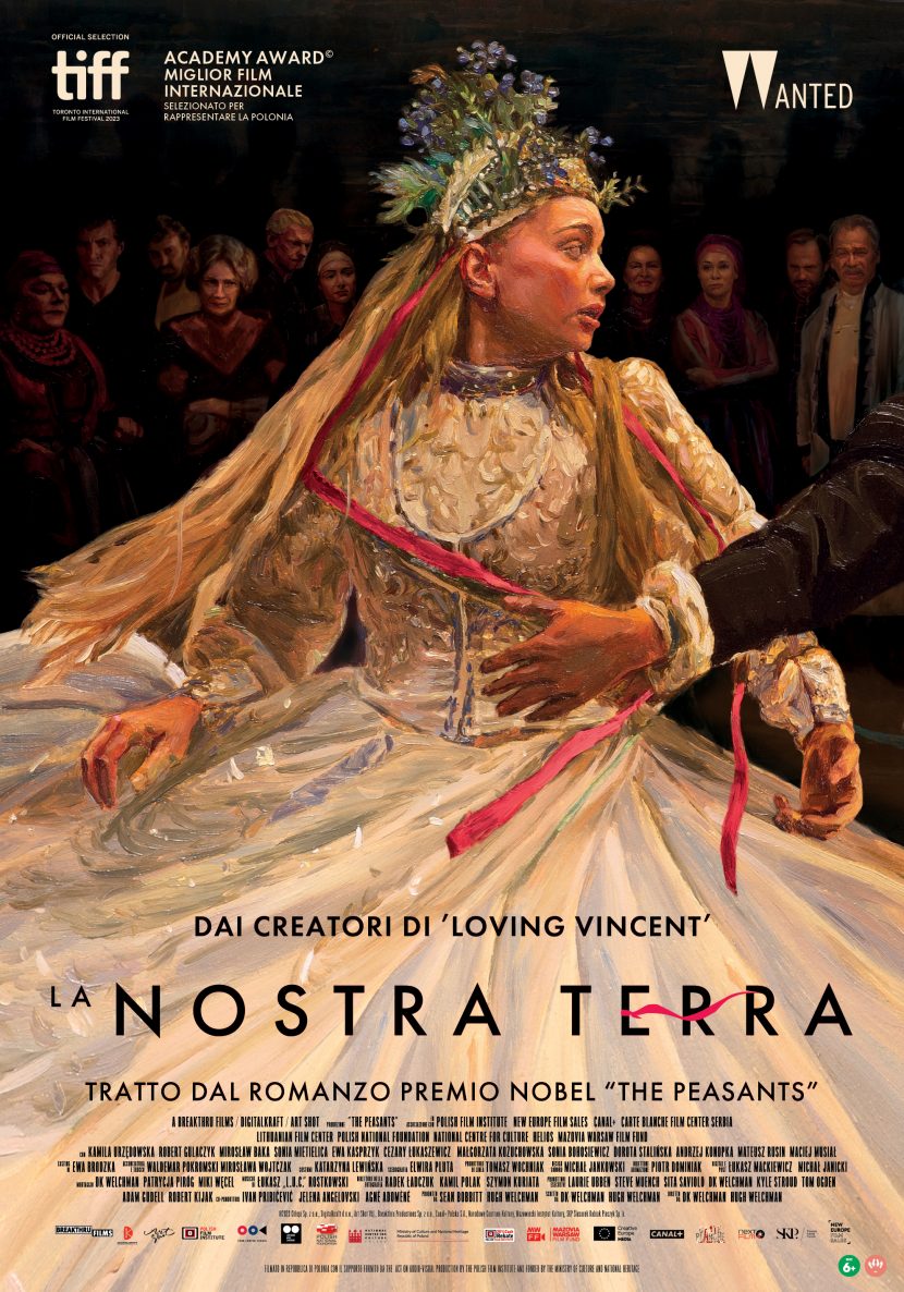 Il poster del film La nostra terra.