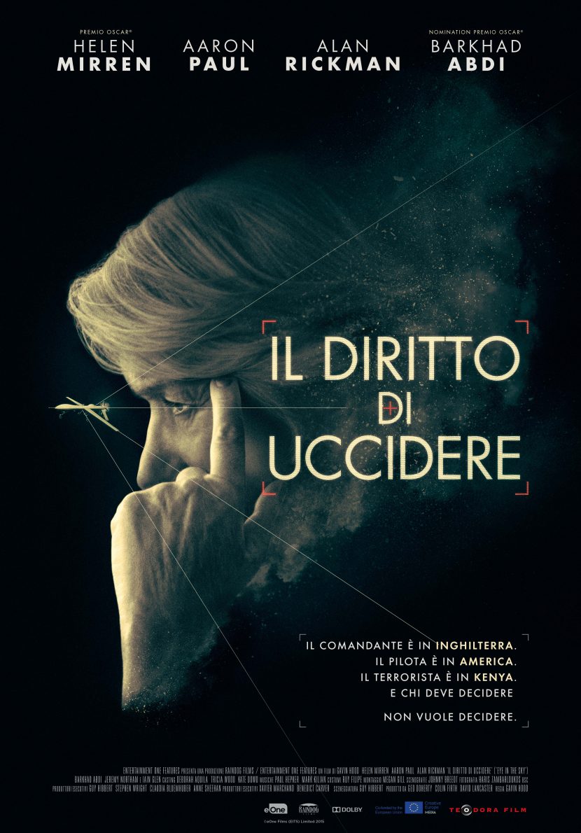 Il poster del film Cielo Il diritto di uccidere.