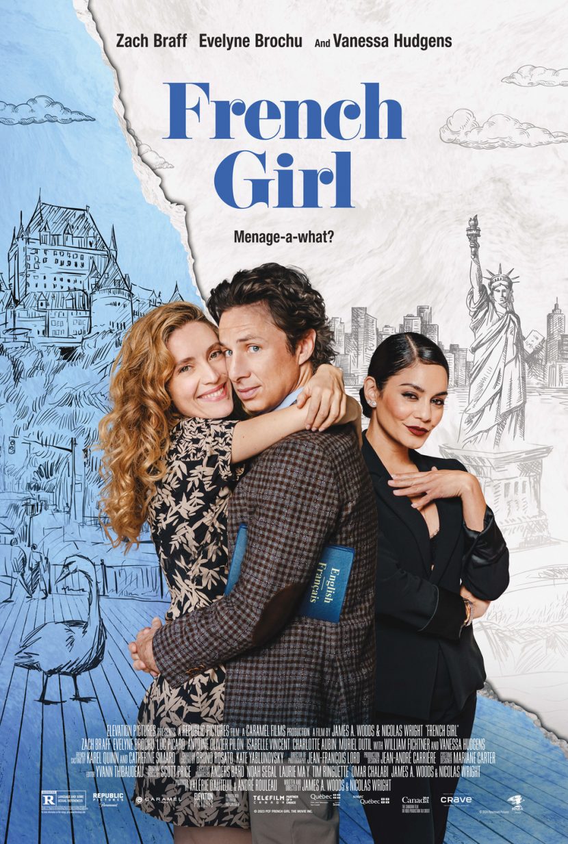 Il poster del film Sky French Girl.