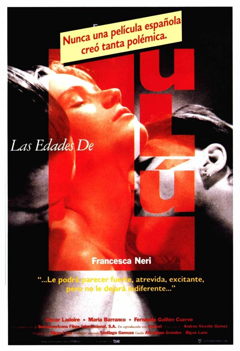 Il poster del film Cielo Le età di Lulù.