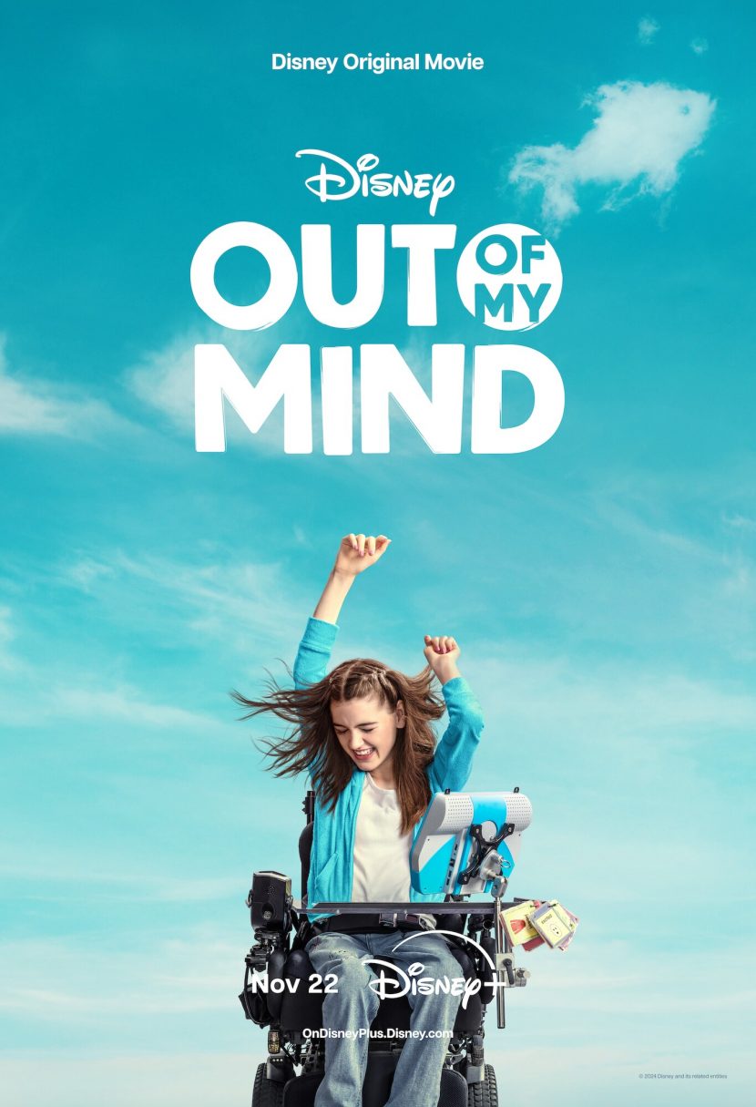 Il poster originale del film Disney+ Out of My Mind.