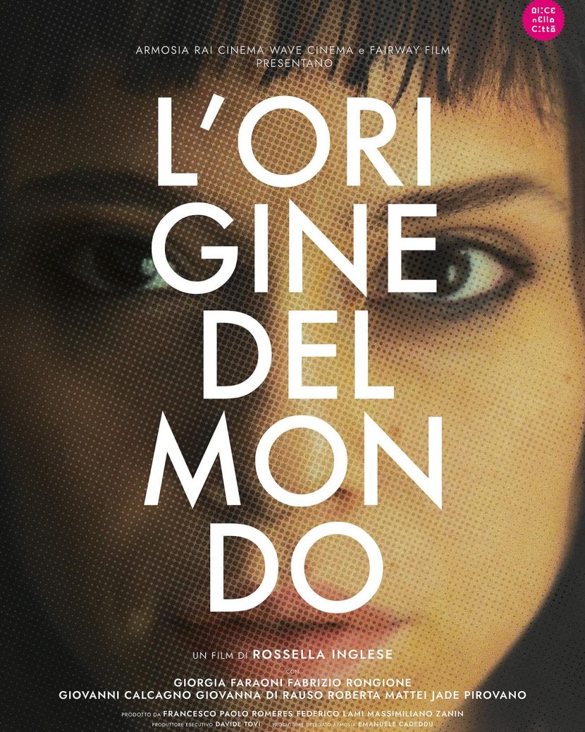 Il poster del film L'origine del mondo.