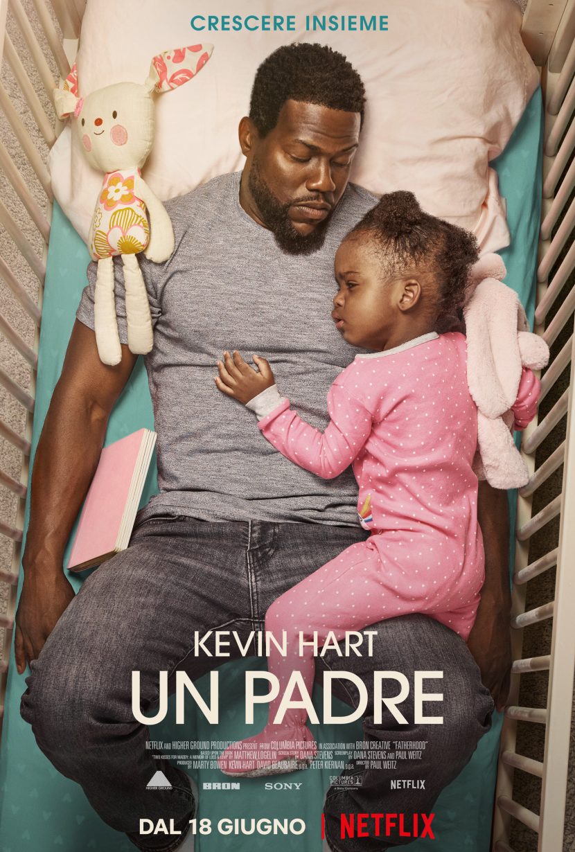 Il poster del film di Rai 1 Un padre.