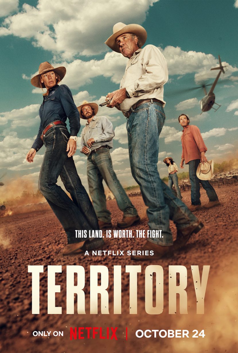 Il poster della serie tv Netflix Territory.