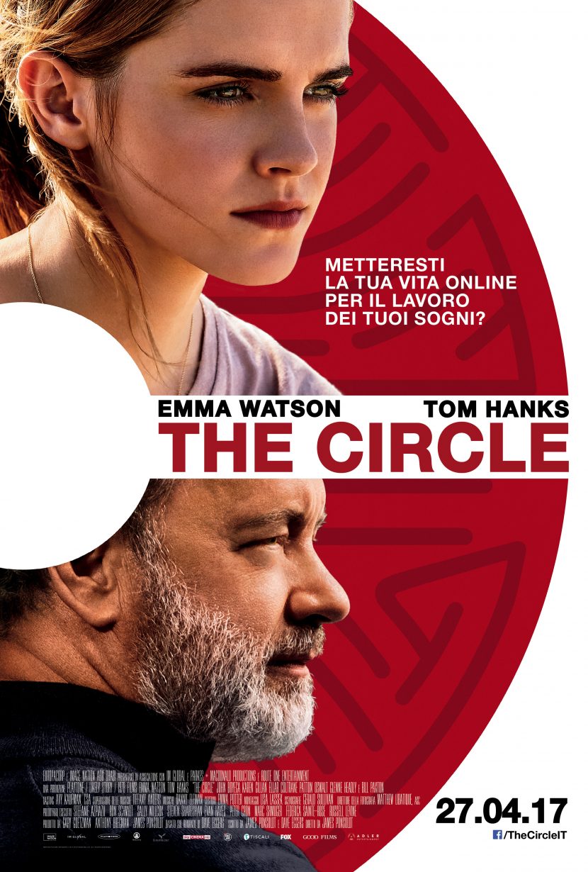 Il poster del film Cielo The Circle.