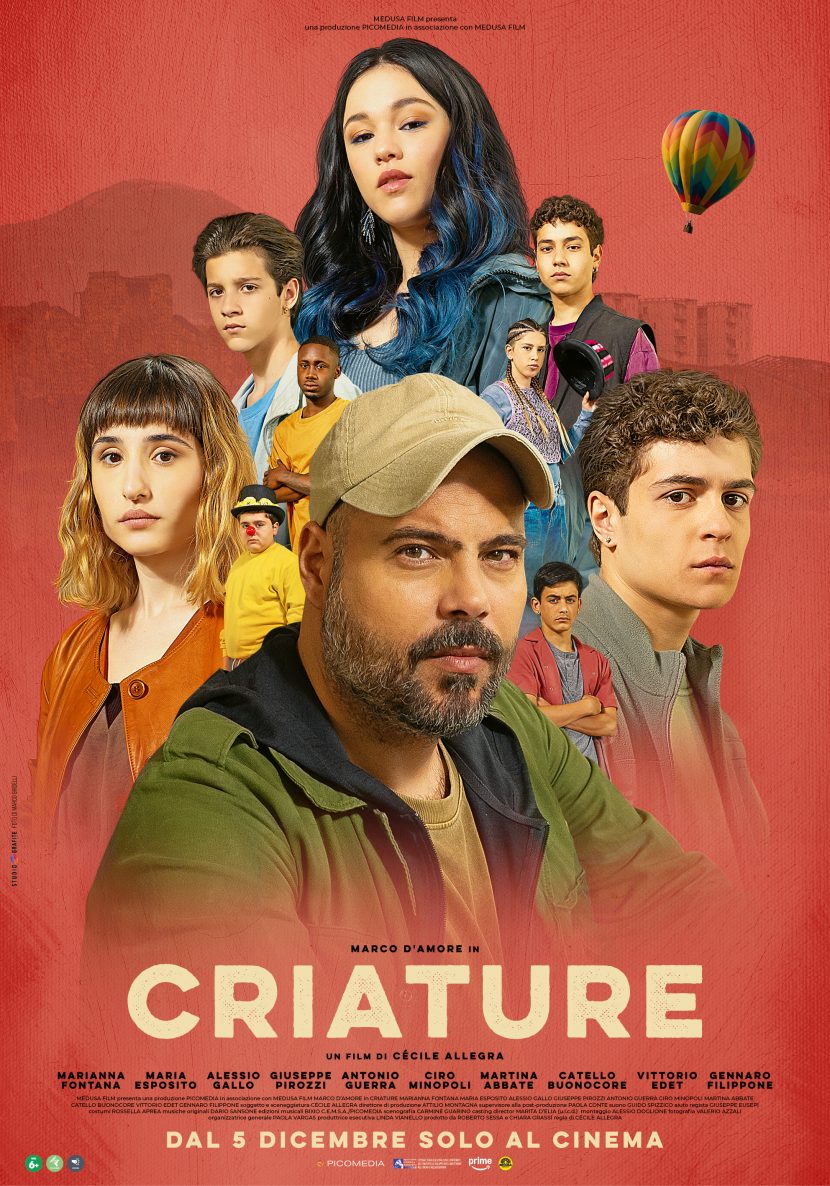 Il poster del film Criature.