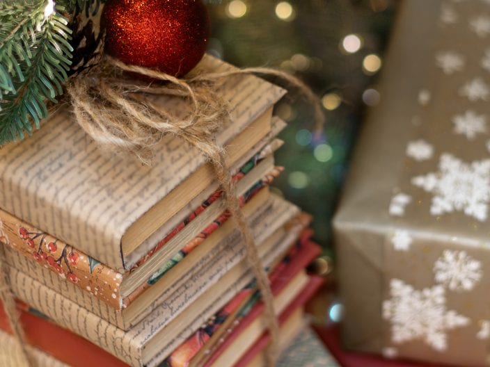 Libri incartati Natale