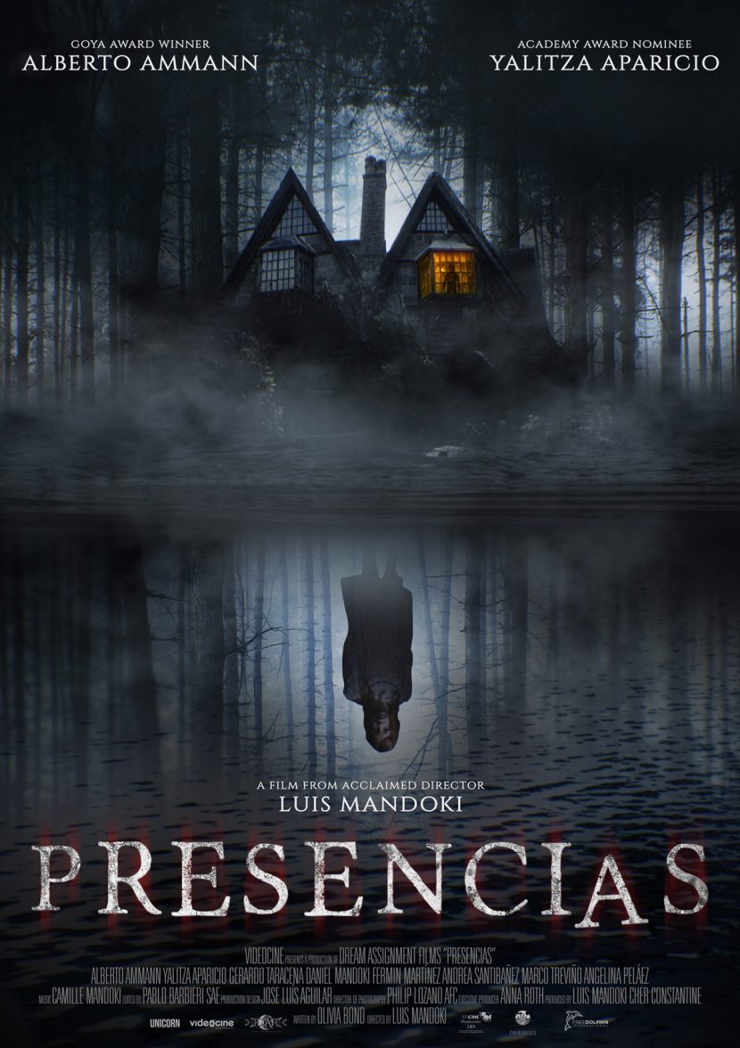 Il poster del film di Rai 4 Presencias.