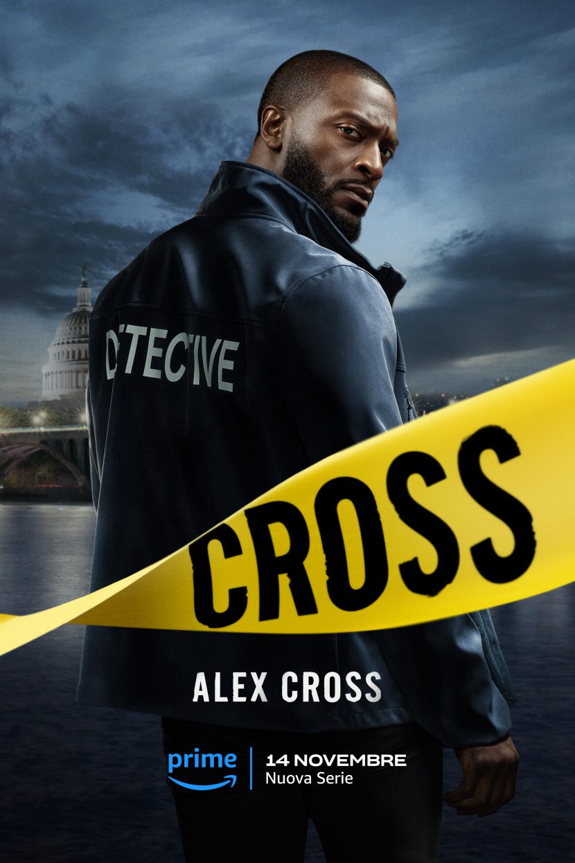 Il poster della serie tv Prime Video Alex Cross.