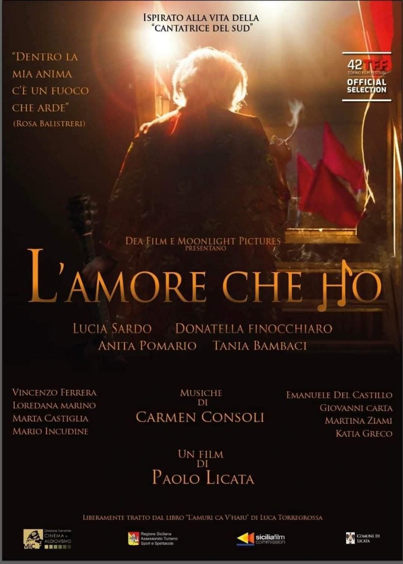 Il poster del film L'amore che ho.