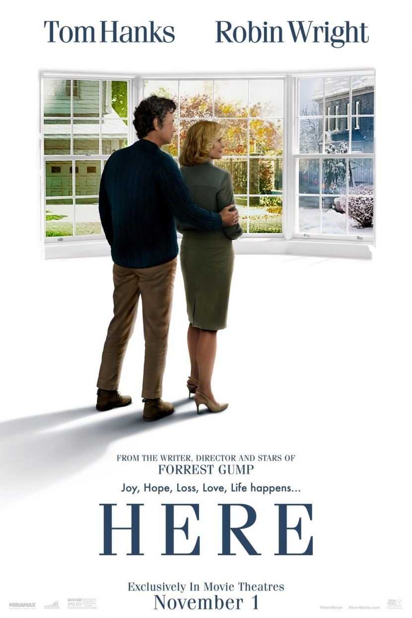 Il poster originale del film Here.