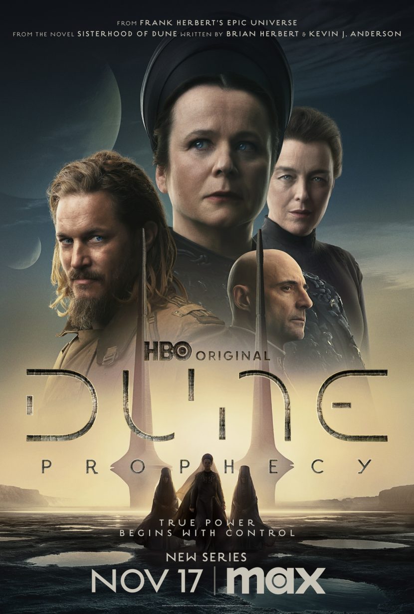 Il poster originale della serie tv Sky Dune: Prophecy.