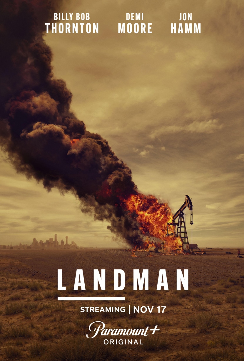 Il poster della serie tv Landman.