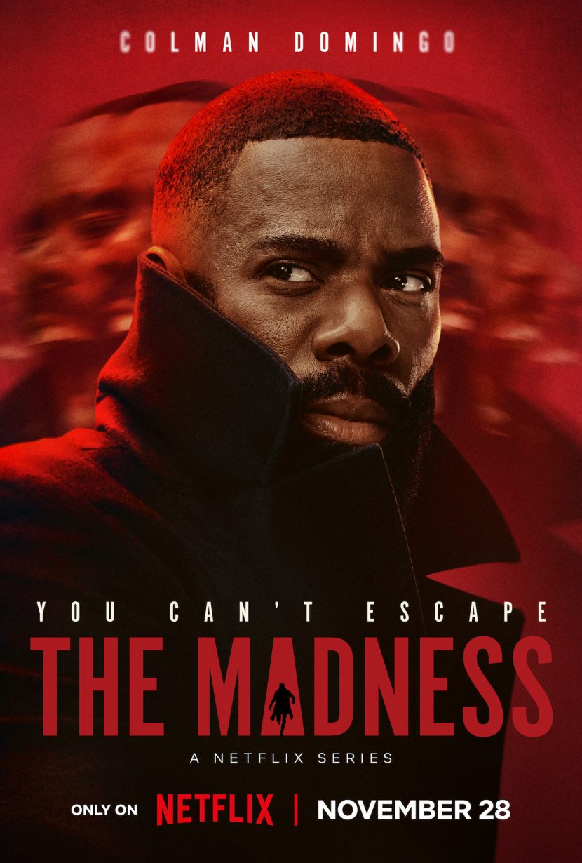 Il poster della serie tv Netflix The Madness.