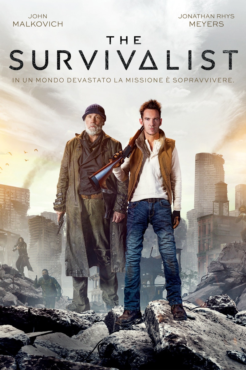 Il poster del film di Rai 4 The Survivalist.