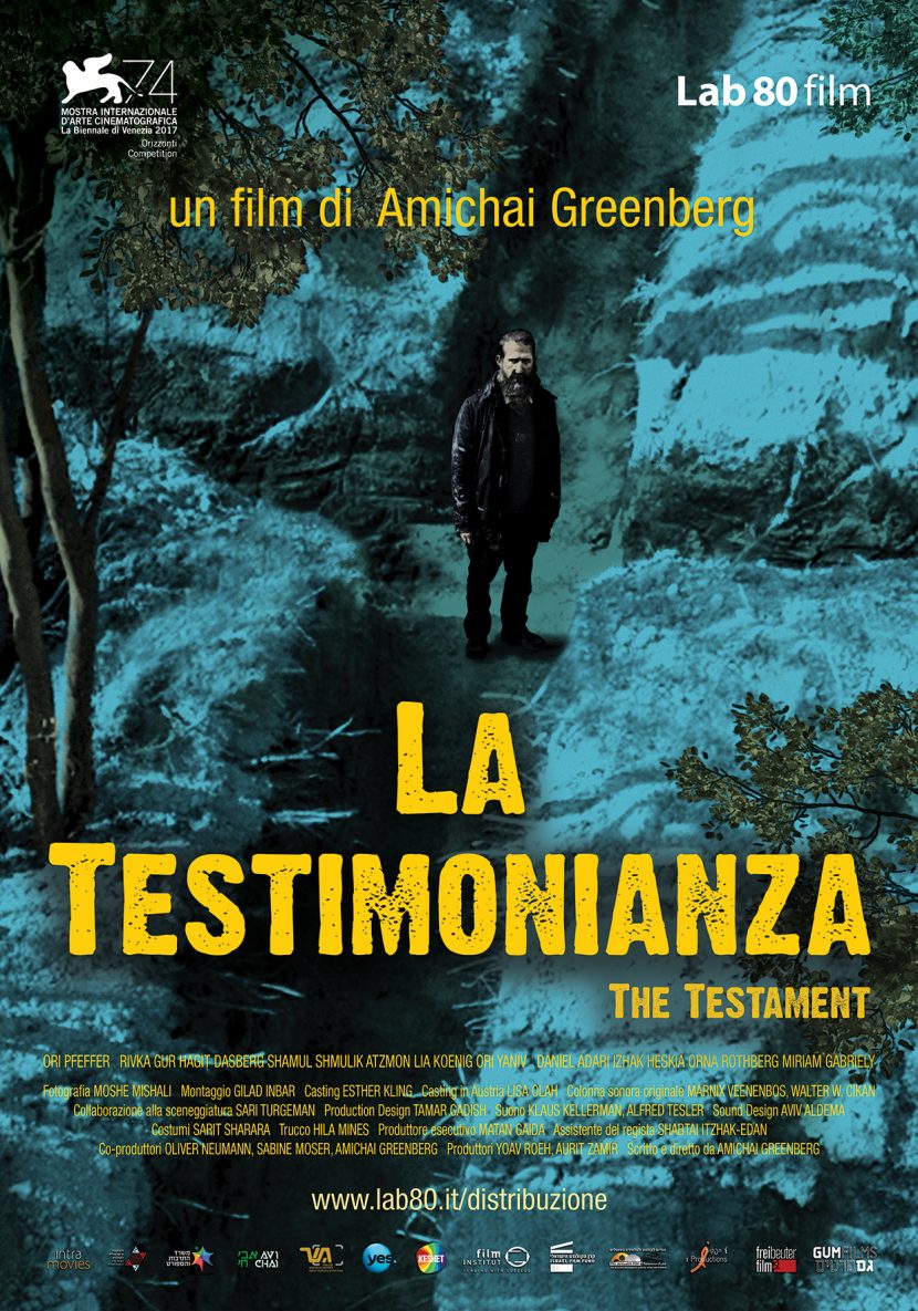 Il poster del film di Rai 5 La testimonianza.